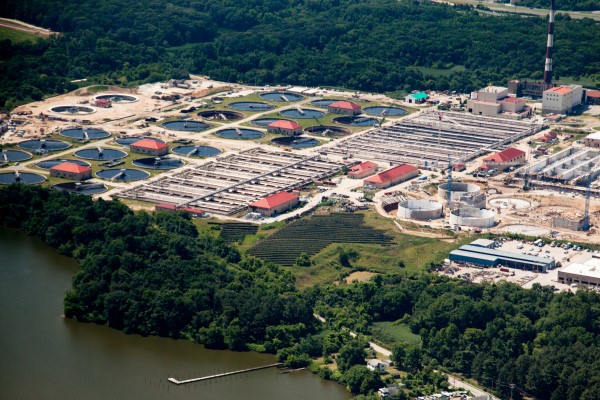 wastewater treatment plant